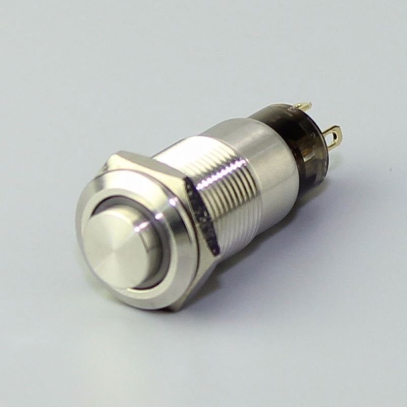 12mm Latching IP68 Waterproof Interruptores Pushbutton