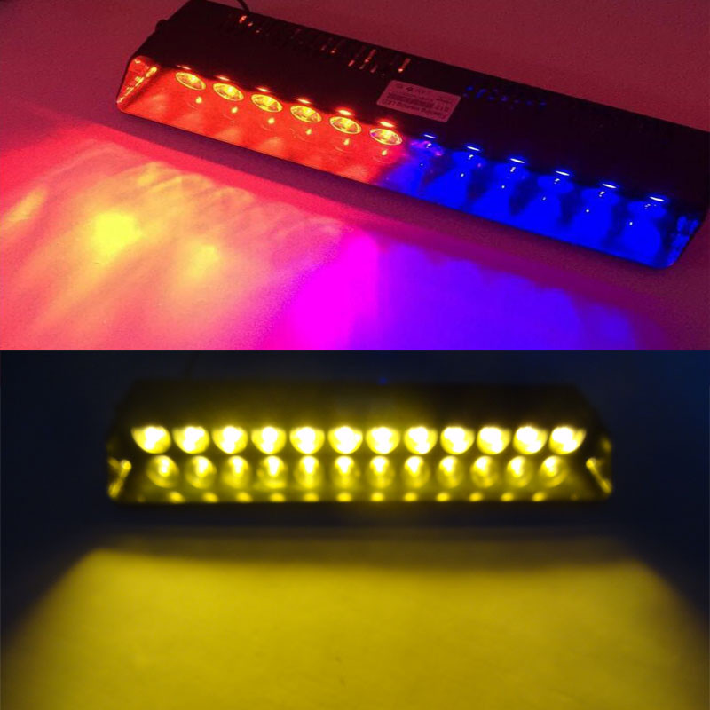 High Power12V 6LED 9LED 12 LED strobe light car