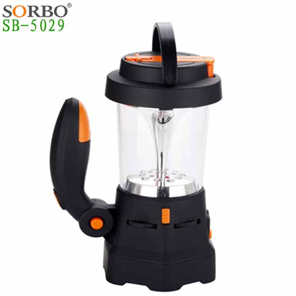 Emergency Lantern with SOS Siren & Radio FM/AM Bands,Rechargeable Battery Inside