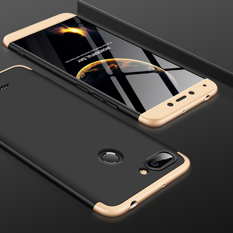 360 cover Removable 3in1 Hard PC Shield Back Cover Case for Xiaomi Redmi 6