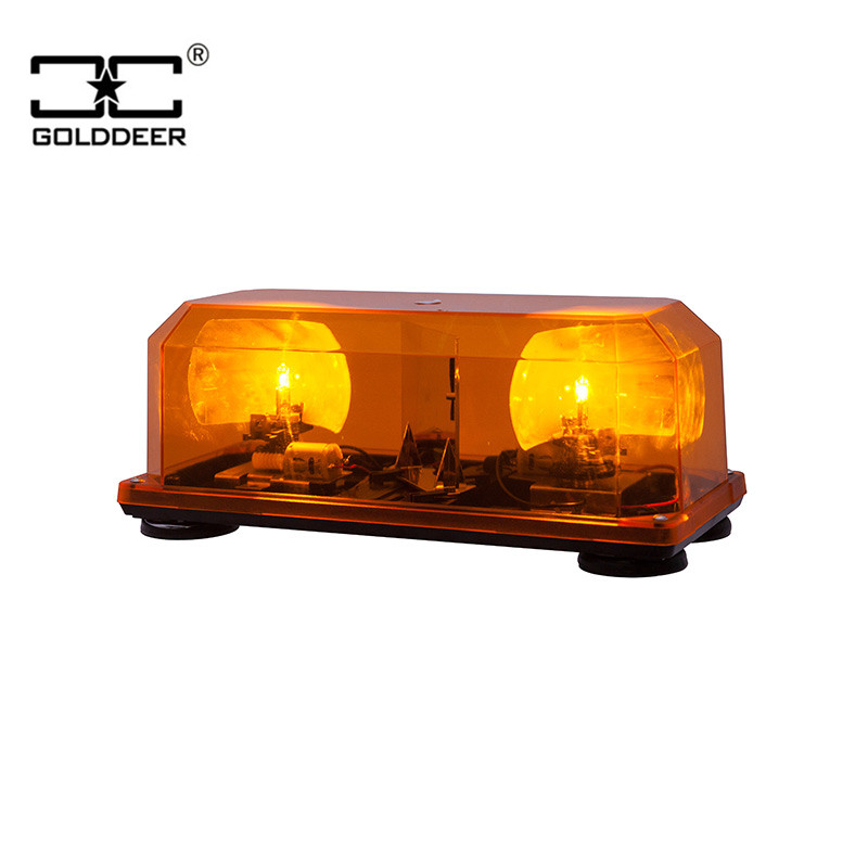 amber emergency rotator mini lightbar