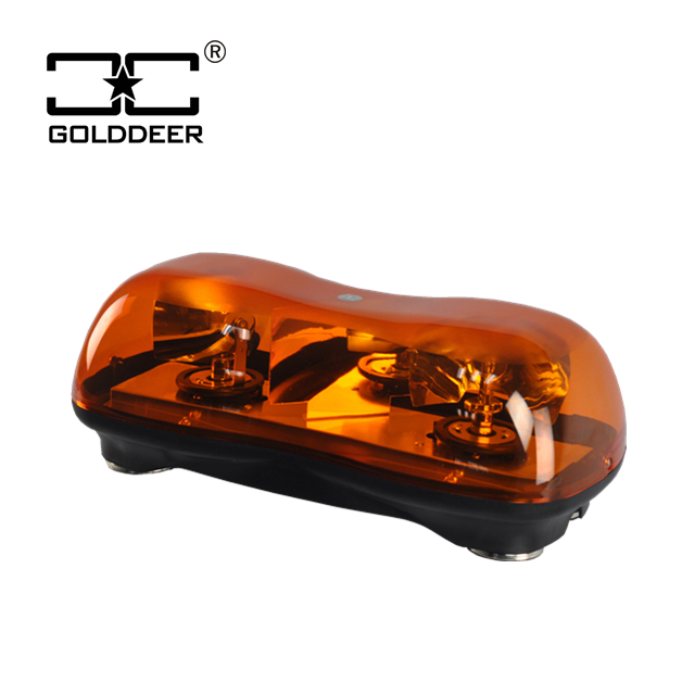 High Luminance Mini Strobe Light Bars 24V 70W Amber Peanuts Shape (TBD01451)