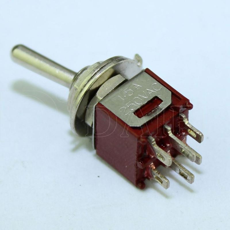 Electrical ON-OFF-ON 3A 125VAC Toggle Switch