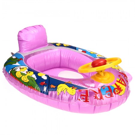 Inflatable Pool Water Swimming Kids Toddler Seat Float