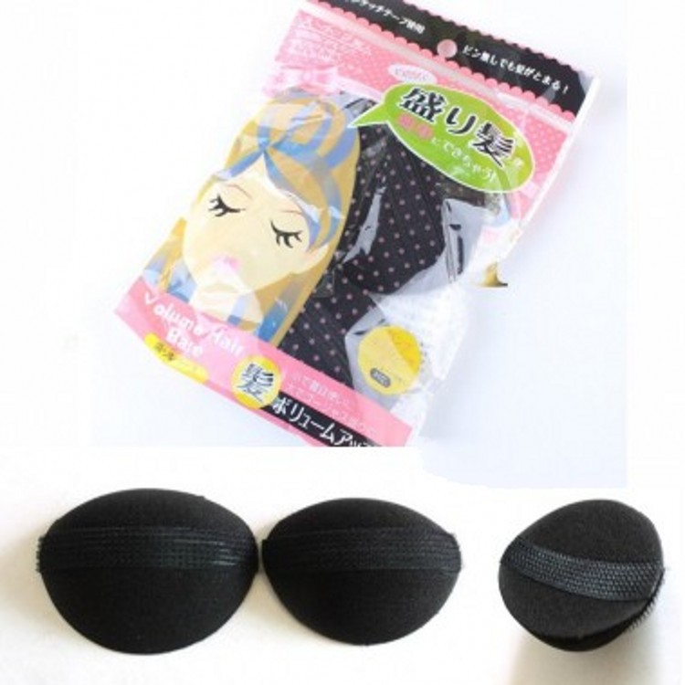 Increased hair device Fluffy sponge twist Triangle of the sticky mat hair loose hair