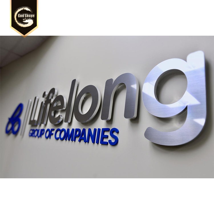 Real Estate Signs Lifelong Office Lobby 3D logos and lettering  business signage for companies worldwide