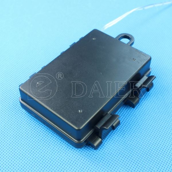 IP65 ON OFF 4.5V Black 3 AA Waterproof Battery Holder