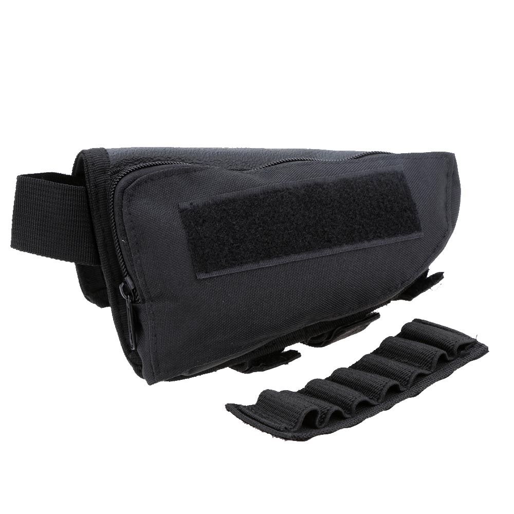 Outdoor Painball Tactical Military Hunting Ammo Pouch Holder with Leather Pad Strong Durable Portable Bullet Pouch Carrier