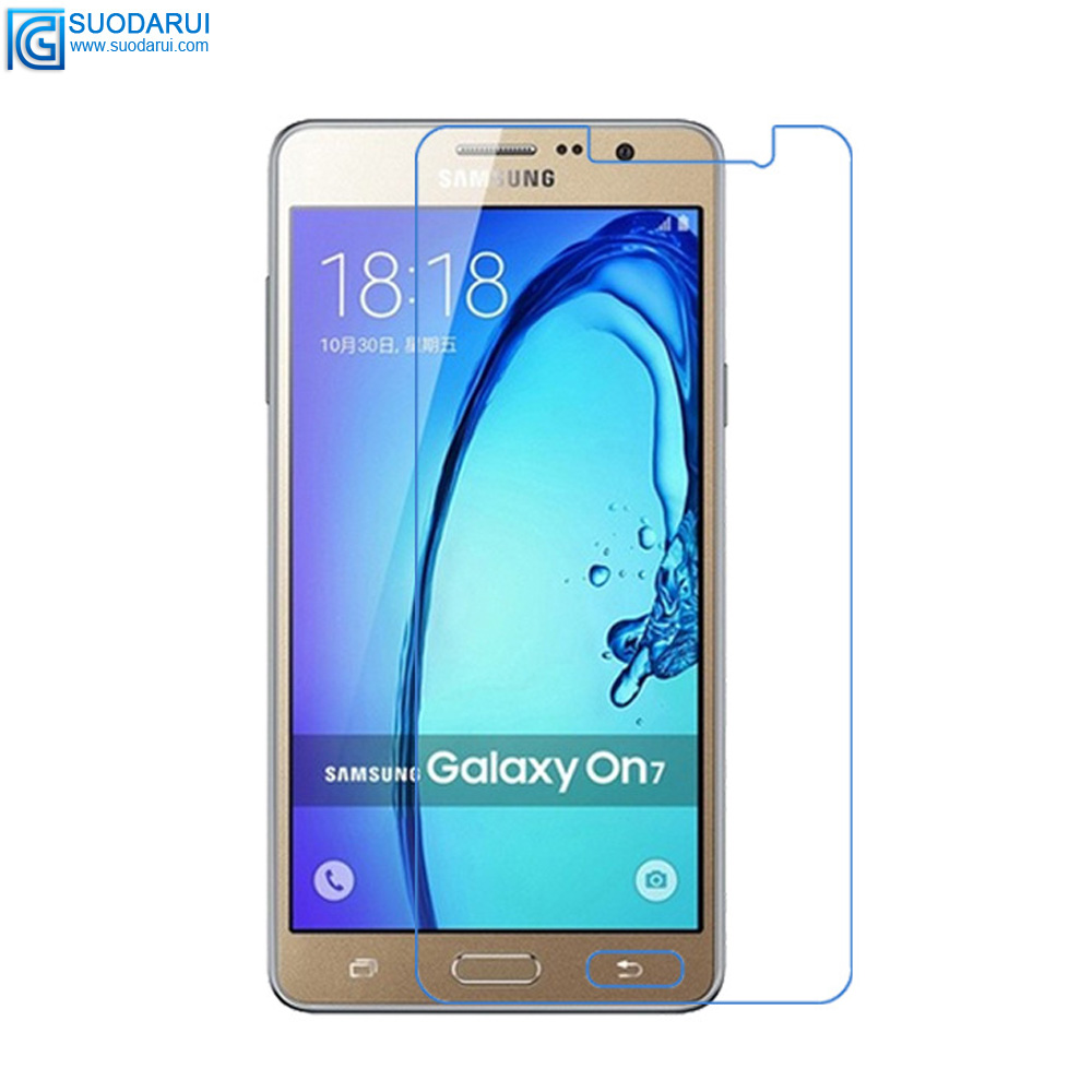Tempered Glass Screen Protector for Samsung Galaxy on 5 pro on 6 on 7 9H 2.5D 0.26mm HD Transparent Film