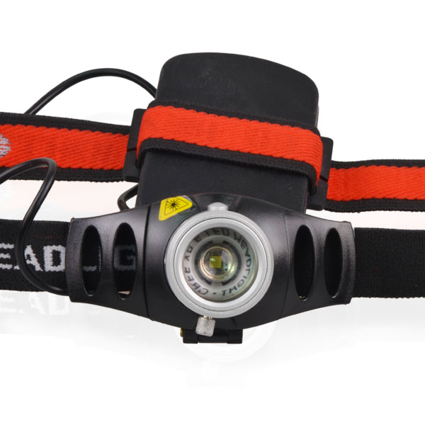3W Q5 LED Focus Super Powerful Ajustable LED Headlights headlamp