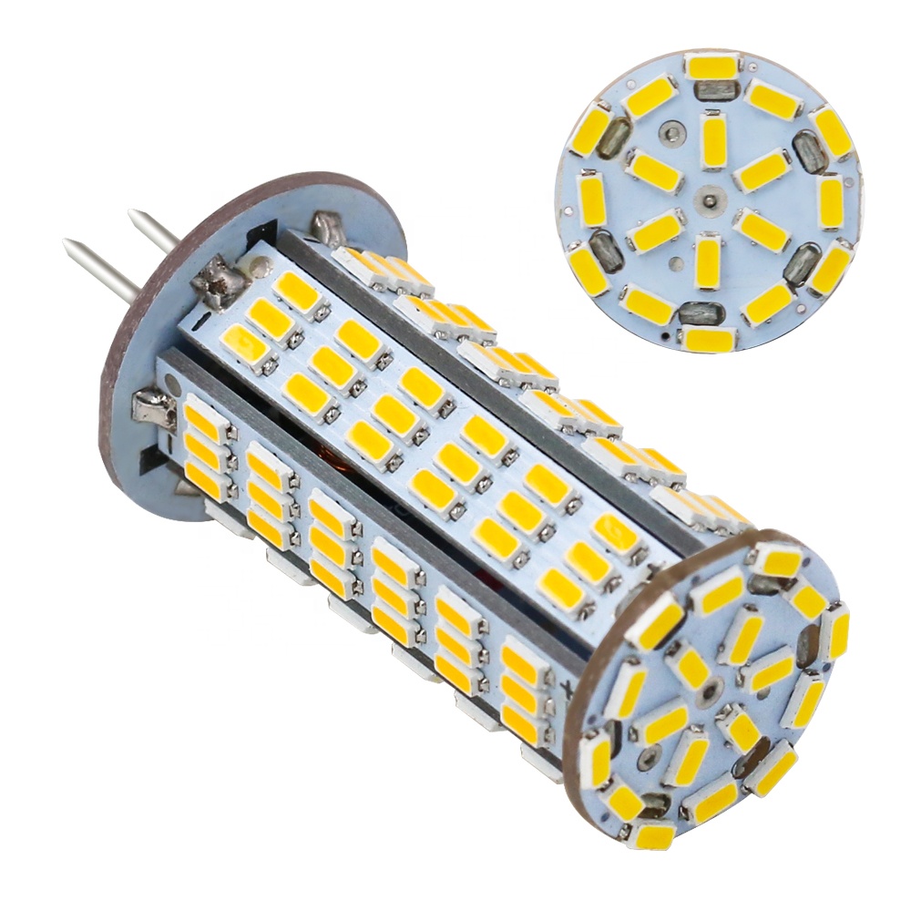 G6.35 Led Light 10-30V Cob 12V G4 Jc10 126Smd 4014 Lamp