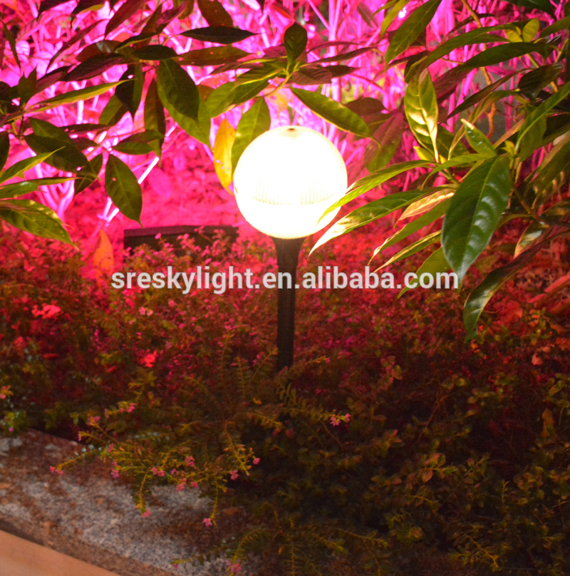 Sresky Round Ball With Moon Lights 12V Solar Garden Lights