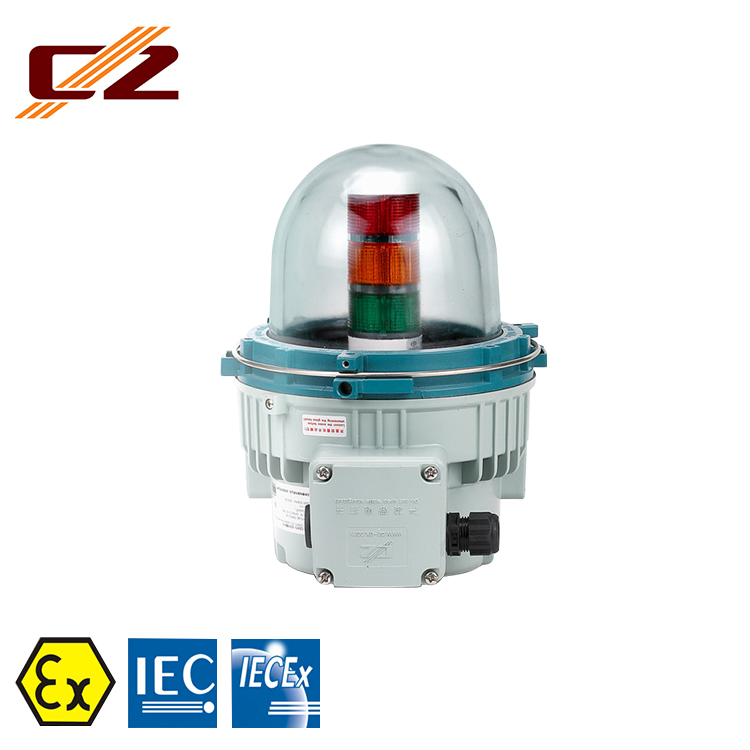 2018 IECEX ATEX Certified Explosion-proof Industrial Warning LED Signal Tower Signal Light