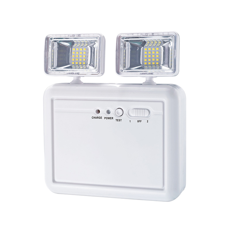 Factory Price 1200LM Portable Fire Resistant Twin heads Safety Emergency Light