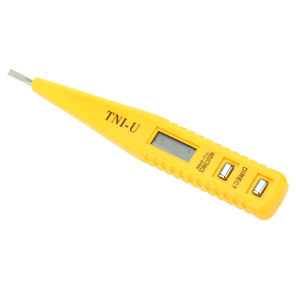 TU-D98 Multifunctional Digital AC/DC Voltage Tester Pen Continuity Tester 12-240V W/ LCD Display Electrical Voltmeter