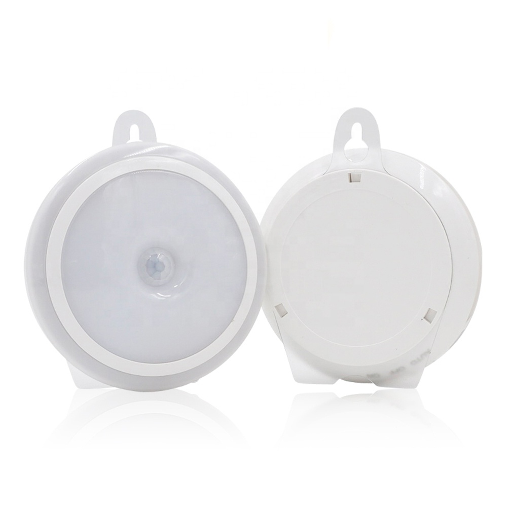 Round Wireless USB 3*AAA power supplies pir led motion sensor light for Entrance,Hallway,Basement,Garage,Bathroom