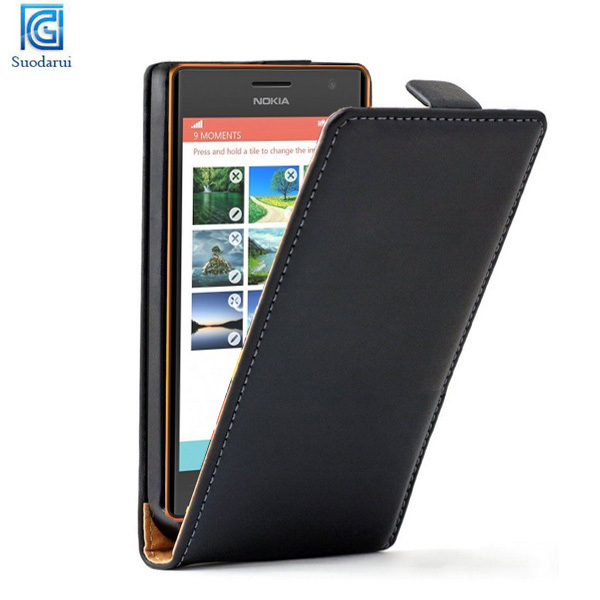 Mix colors ULTRA SLIM Leather Phone Vertical Flip Case Cover for Nokia Lumia 730