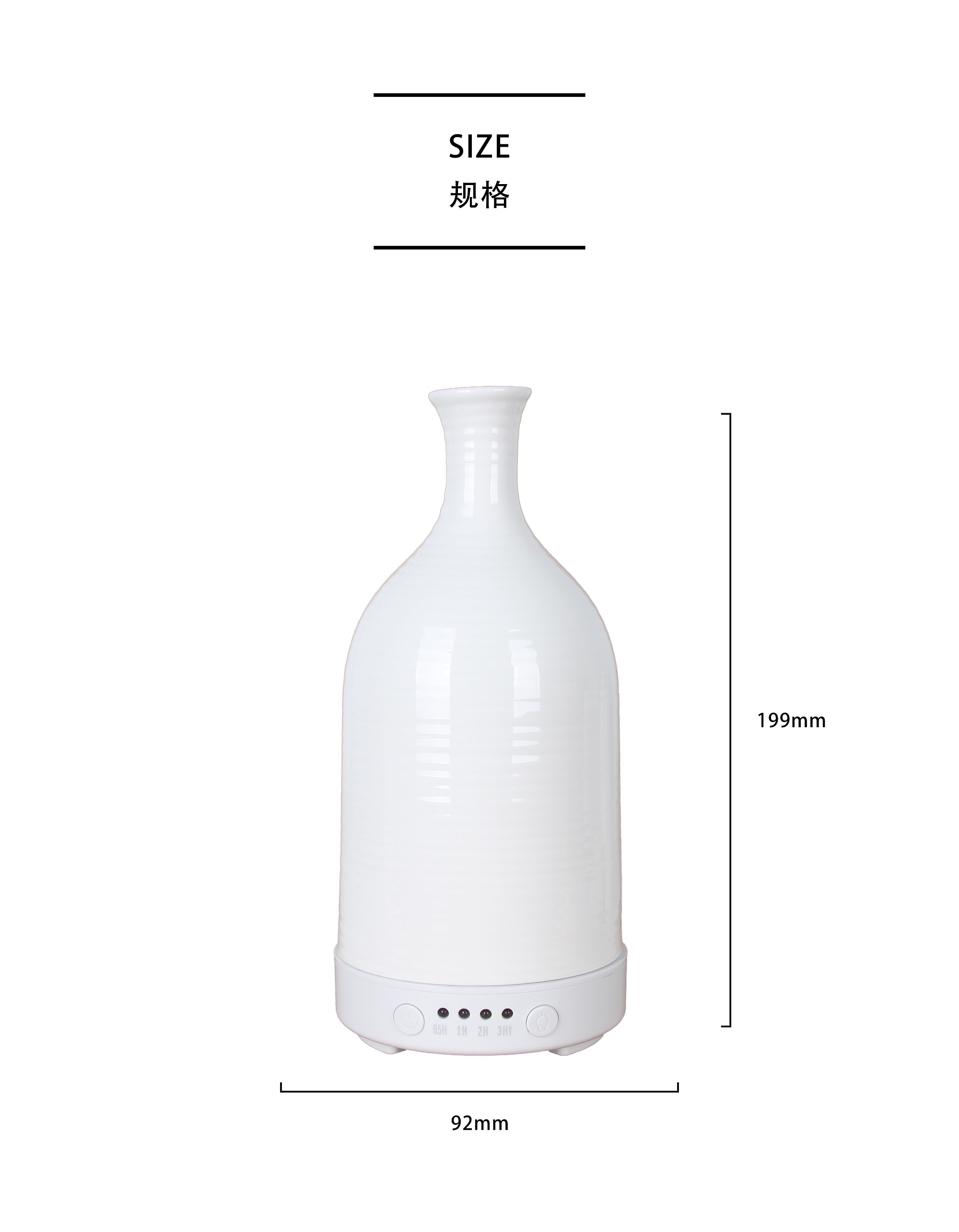 2019 Aroma Ceramic Flower Diffuser Flower Ceramic Car Aroma Diffuser