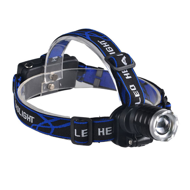 Rechargeable LED Headlamp LED Mining Headlamp Brightest Outdoors Zoom Headlamp