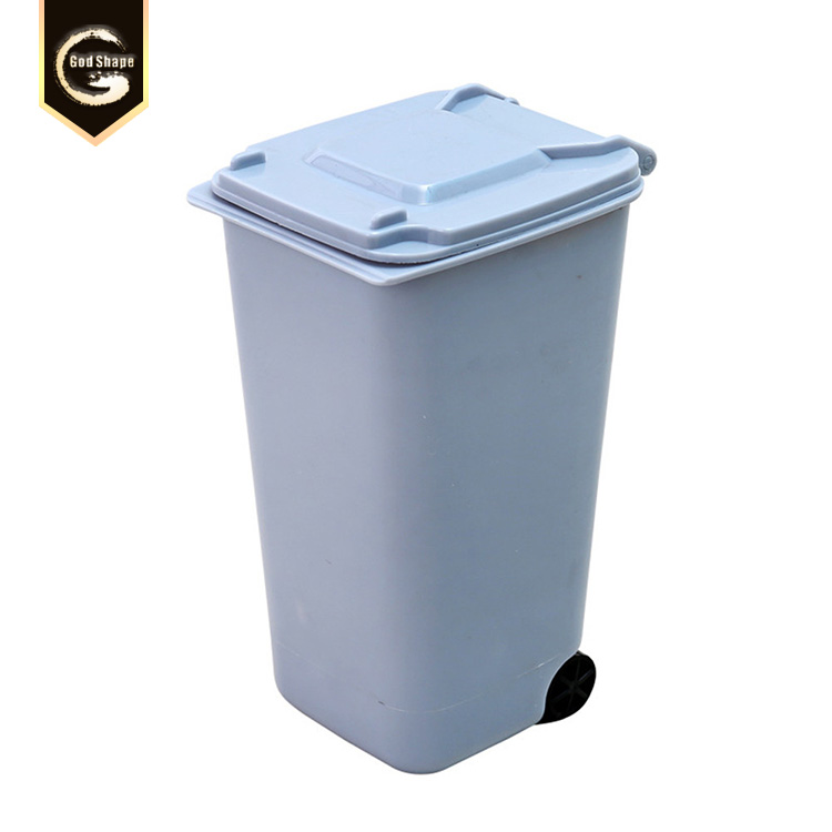Hot Sale 1100L rolling cover Plastic Trashbin  Recycling Outdoor Waste Cans Garbage Bin