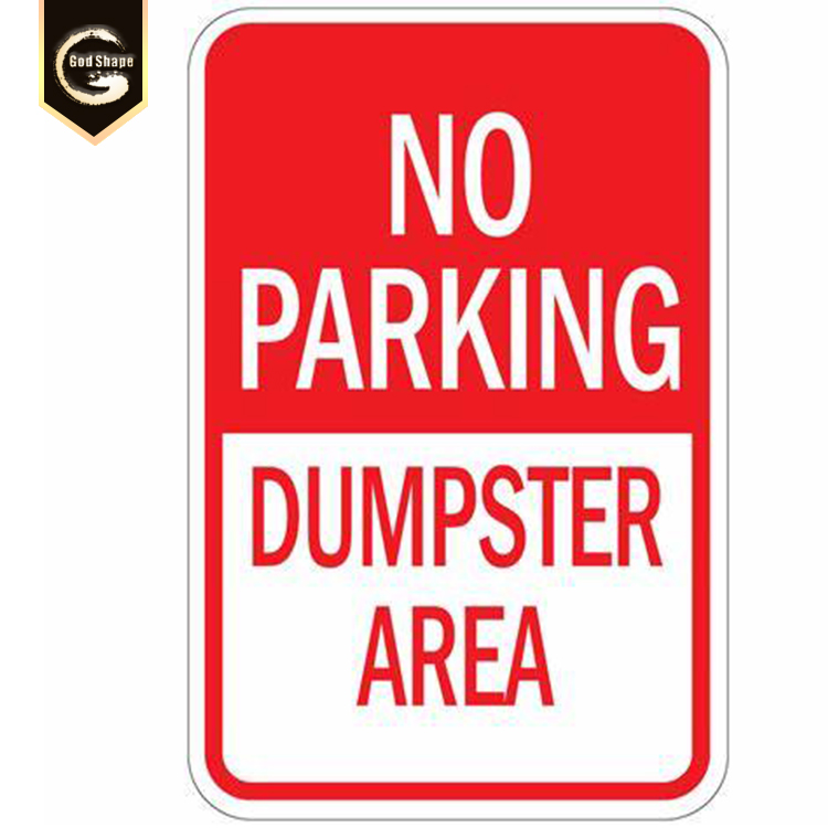 GS Aluminum sheet Parking Sign rectangle Traffic safety Signs