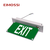 Recessed Battery backup Acrylic emergency pictogram exit lighting