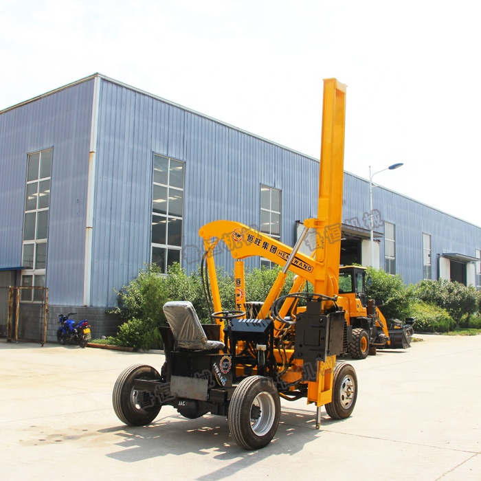 philippines vibratory hammer guardrail pile driver machine
