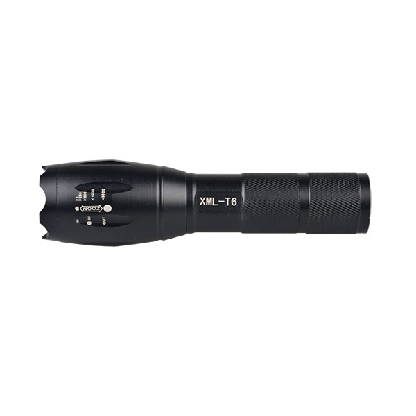 2000 Lumen XML T6 Adjustable LED 5 Mode Aluminum Flashlight