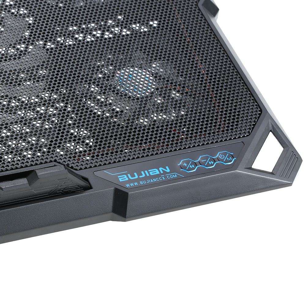 Portable USB Notebook Laptop Cooler Pad Cooling Base Chill Mat Radiator up to 2000RPM for No More Than 15.6
