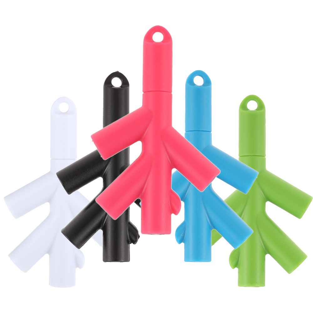 3.5mm 4 Ports Multi Headphone Headset Earphone Splitter Adapter 1 to 4 Way Stereo Audio Hub for MP3/MP4/Mobile Phone/DVD Player