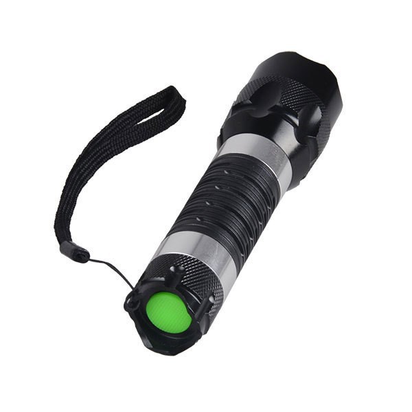 Maximum Zoom Anti-Sliding Rechargeable LED Flashlight