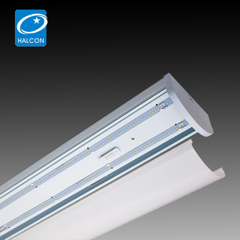 1.2M 30W LED Linear Light  high Lumen  SMD 2835 LED Batten Light  Steel Base PC Diffuser Office Wraparound Light