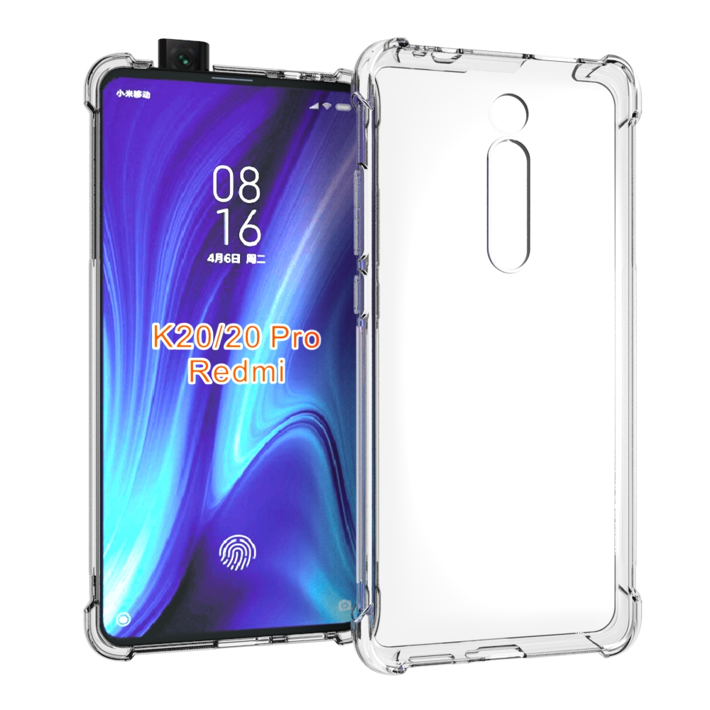 Transparent Shockproof soft  case For Redmi K20 Tpu cover