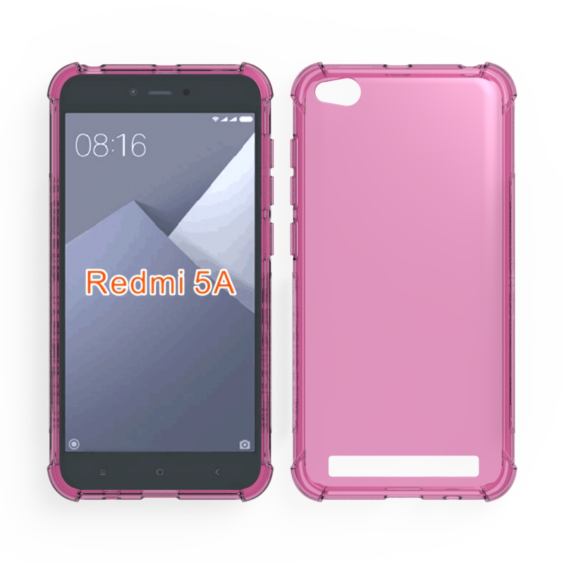 2017 New Transparent Shockproof Tpu case For xiaomi Redmi 5A clear soft cover case For xiaomi Redmi 5A