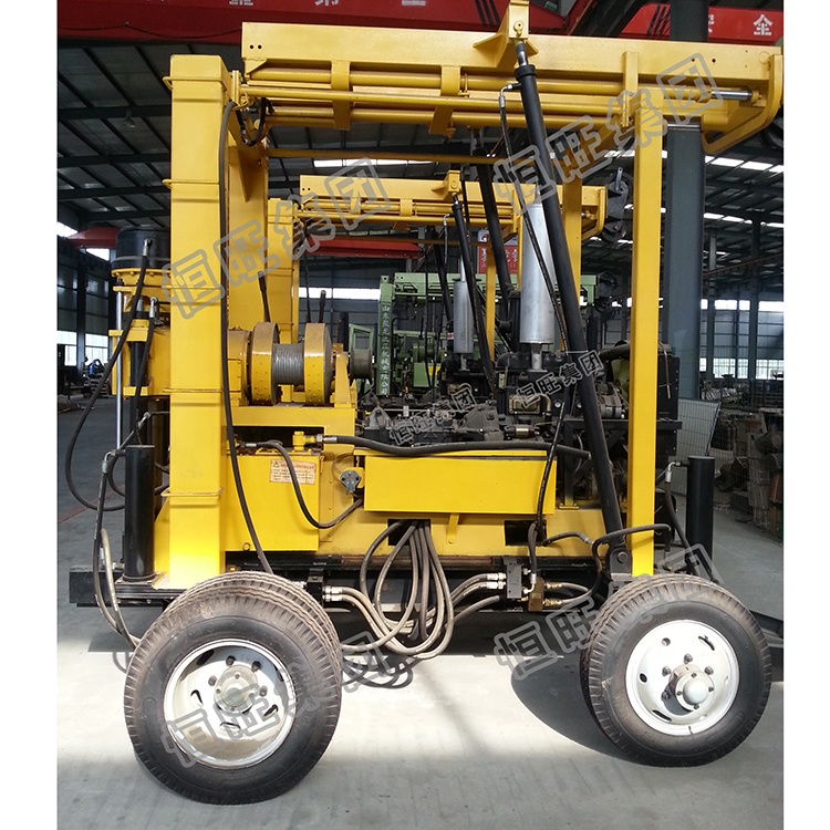 100m 200m water well drilling rig machine