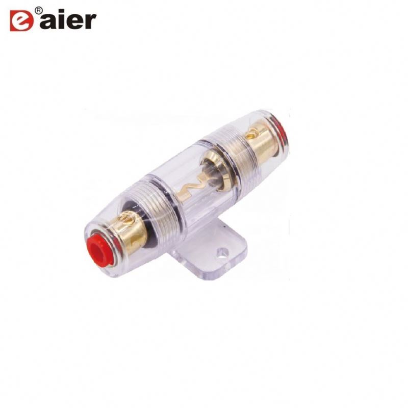 20A~120V Inline AGU Waterproof Fuse Box Fits For 4 8 10 Gauge Wire 10x38 Fuse Holder