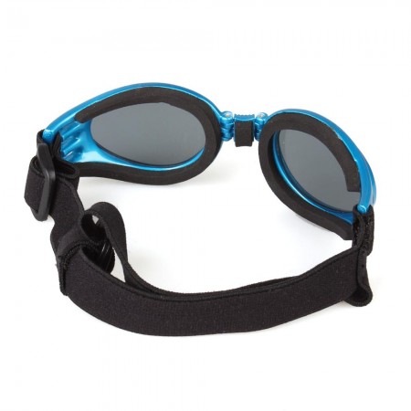 Blue Framed Pet UV Protection Goggles