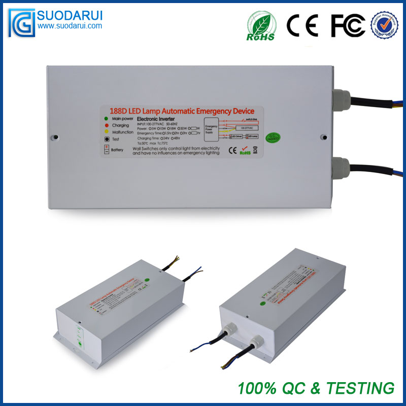 5W-22W Led emergency power supply 1- 5 hours for emergency battery pack