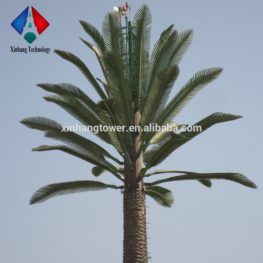 STC Saudi Arabia Artificial Palm Tree Leaves for Telecom Palm Tree Monopole