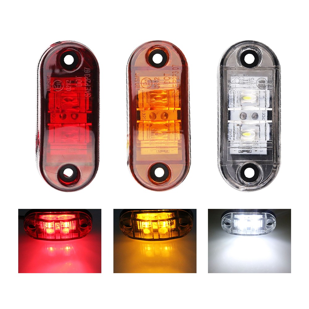 Wholesale 12v 24v Red Amber White Car Emergency Light Amber LED Emergency Lamps China Supplier