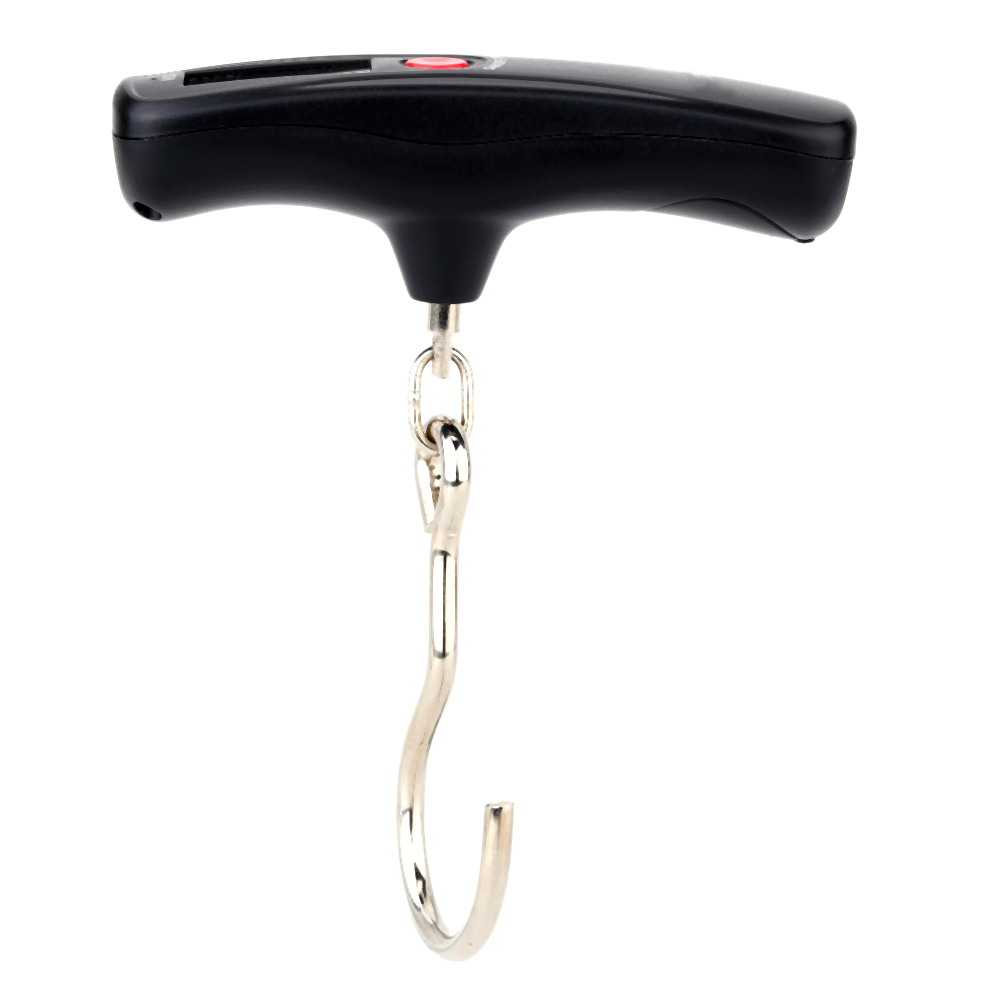 LCD Screen Scale 50kg/10g Portable Digital Electric Scale Hanging Luggage Weight Scale with Blue Backlight