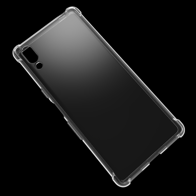 for Sony Xperia L3 transparent Shockproof cover soft Tpu drop Protect case