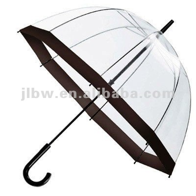 Decoration Transparent Clear Umbrella Promotional