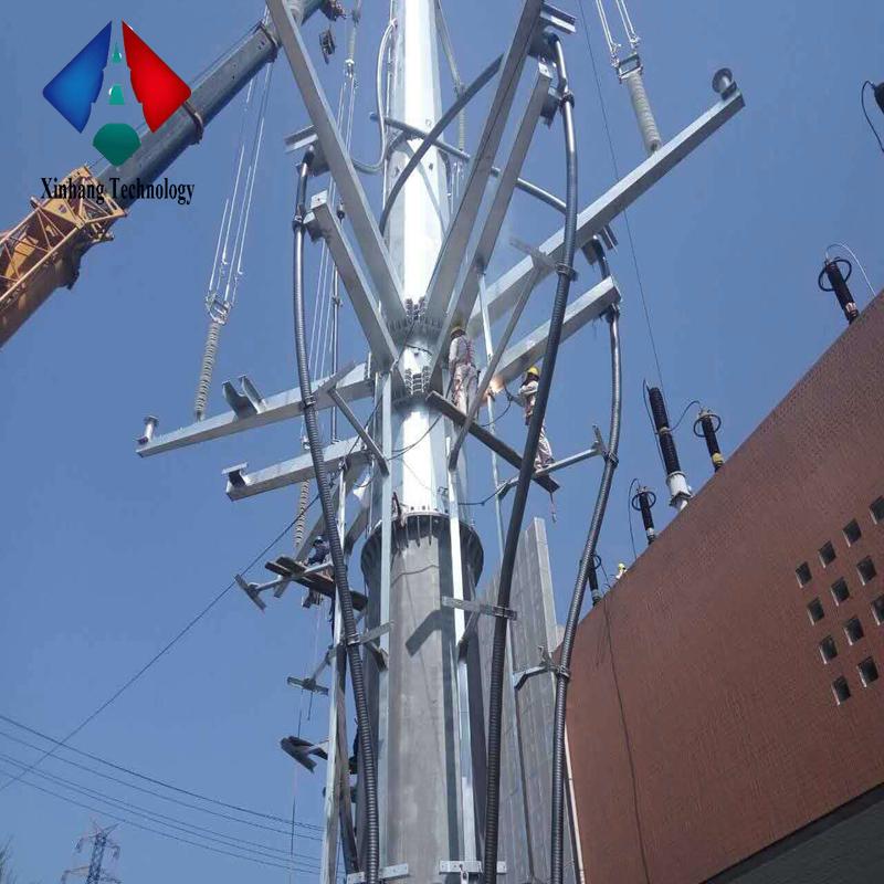 power pole 33kv 110kv 132kv 230kv 380kv 400kv 550kv high strength polygon galvanized steel poles