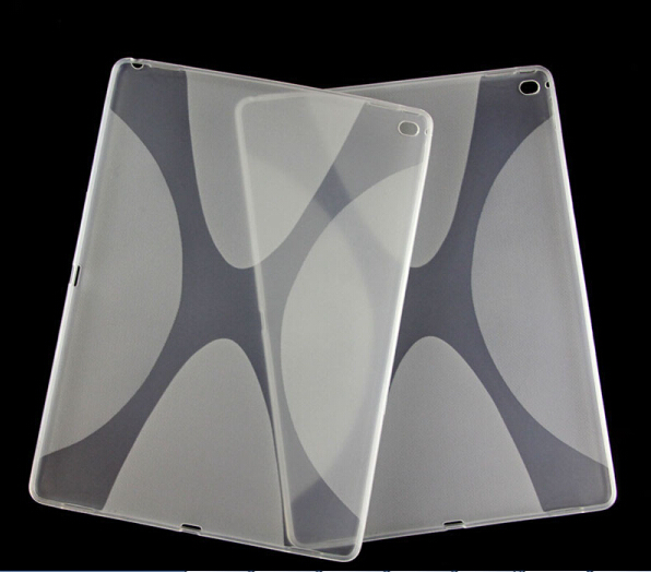 For iPad pro case s line tpu for ipad pro flexible soft gel case in stock Mix colors