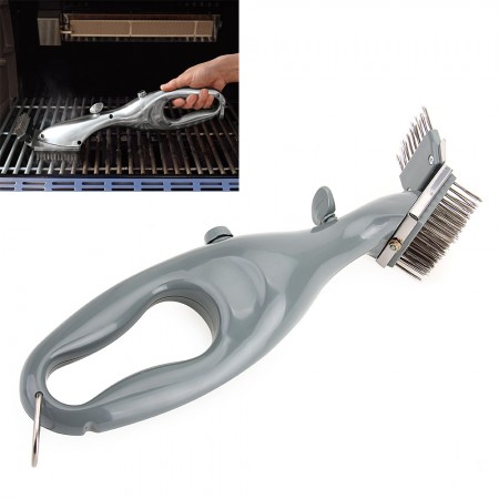 Stainless Steel BBQ Cleaning Brush Grill Cleaner Barbecue Tool Accessory