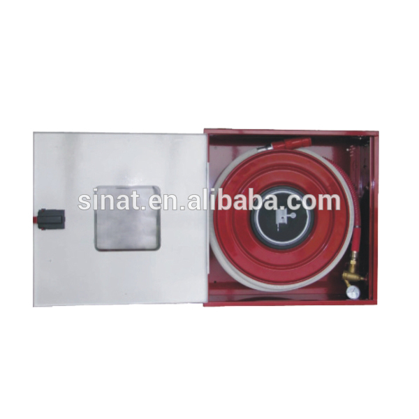 Low Price Heat Resistant Fire Hose reel Cabinet With window