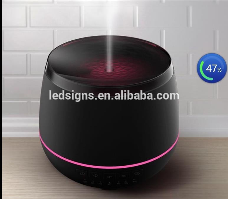 Air Humidifier, Aroma Diffuser, 5 in1 Bluetooth Speaker with 7 LED Atmosphere Lamp Changing, Auto Shut-off Function