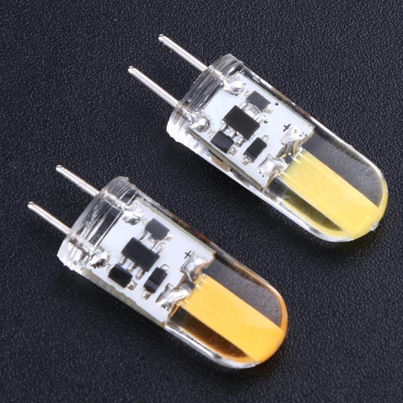 1.5W 1505 COB LED Light Silicone Bulb AC DC 12V Dimmable Energy Saving Capsule Led Bulb Halogen Lamp Replacement