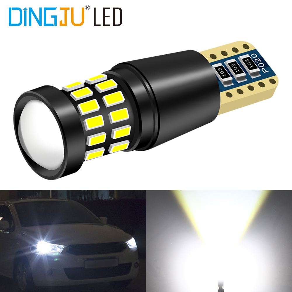 Chinese factory canbus t10 28smd 3014 1smd 3030 led light error free bulb 12v 0.19A Licence plate light w5w 194 manufacture